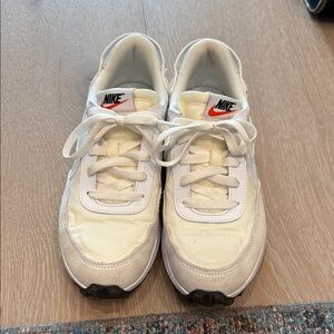 Nike Cream and White Sneakers